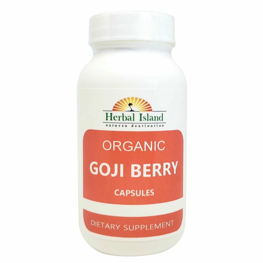 Goji Berry Capsules - Organic - Herbal Island