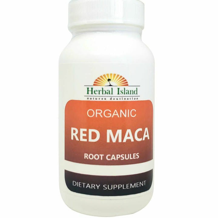 Red Maca Root  Capsules - Organic