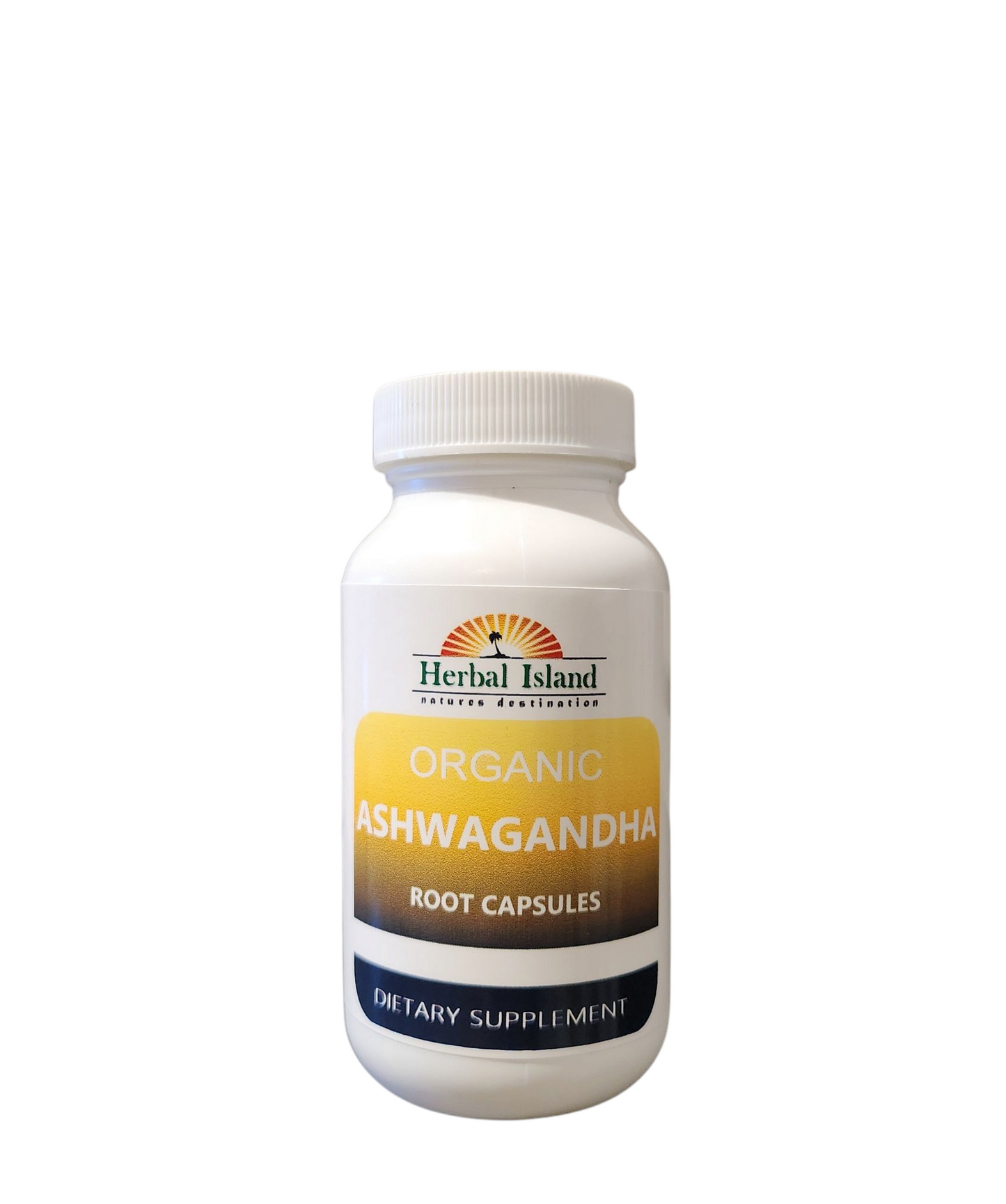 Ashwagandha Capsules - Organic - Herbal Island