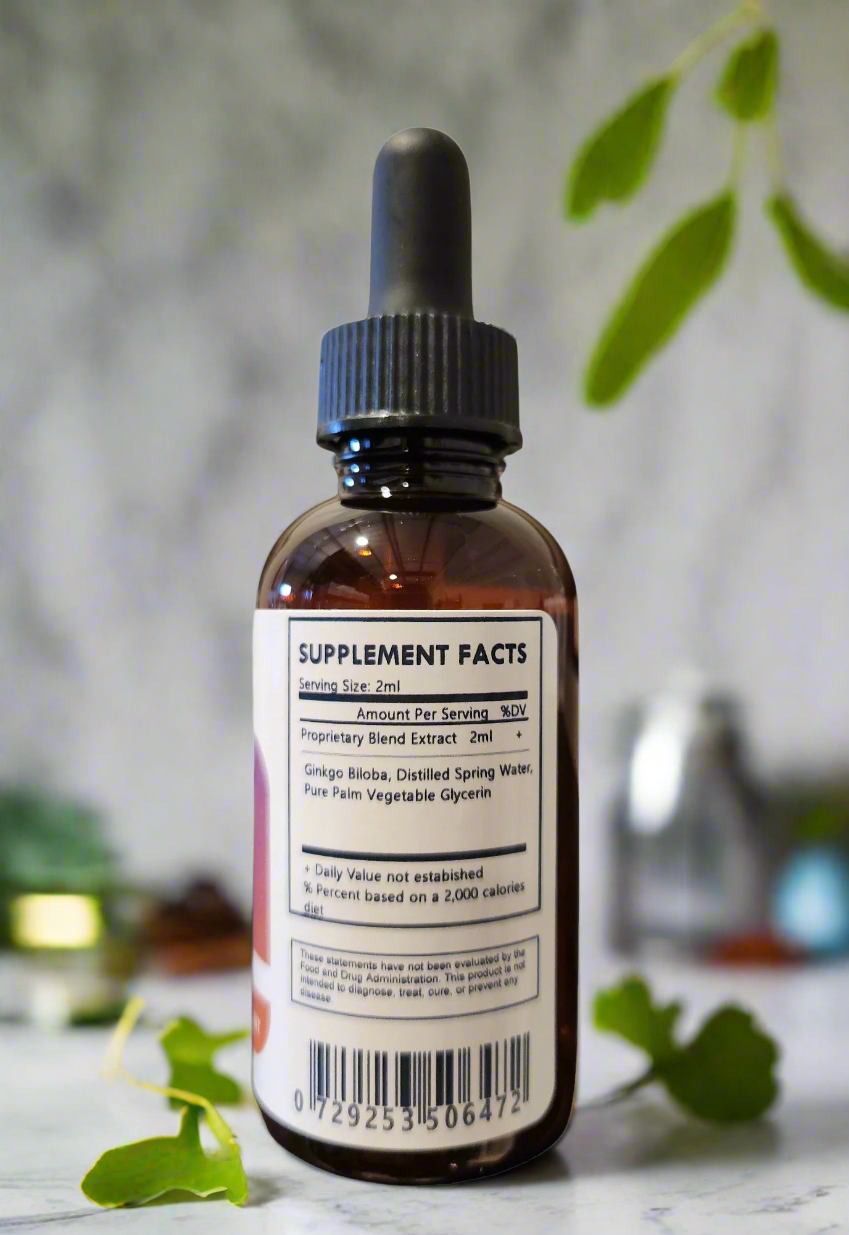 Ginkgo Biloba Extract - Alcohol Free - Herbal Island