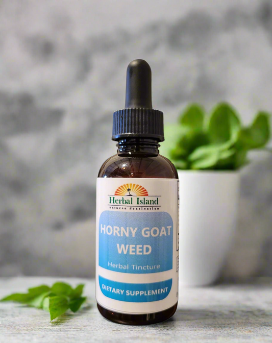 Horny Goat Weed Liquid Tincture - Alcohol Free - Herbal Island