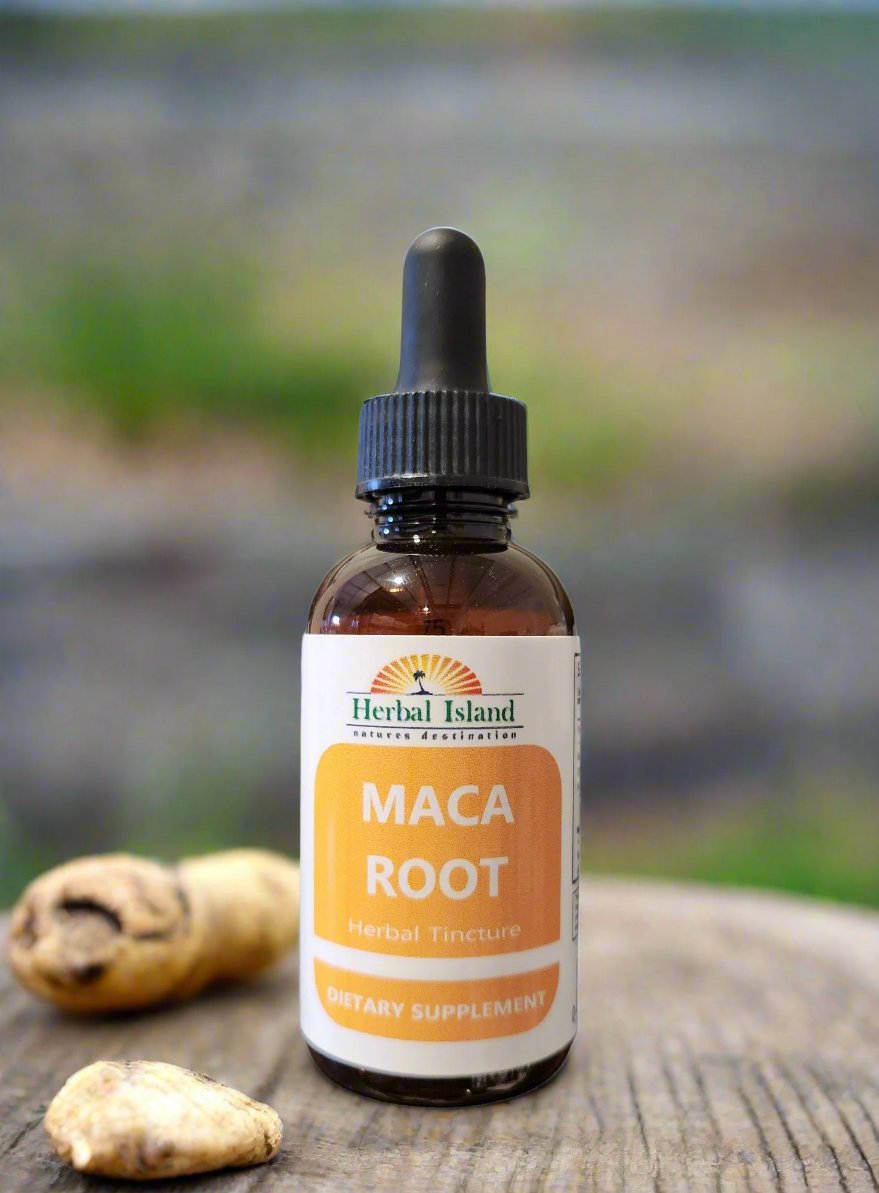 Maca Root Liquid Tincture (Alcohol Free) - Herbal Island