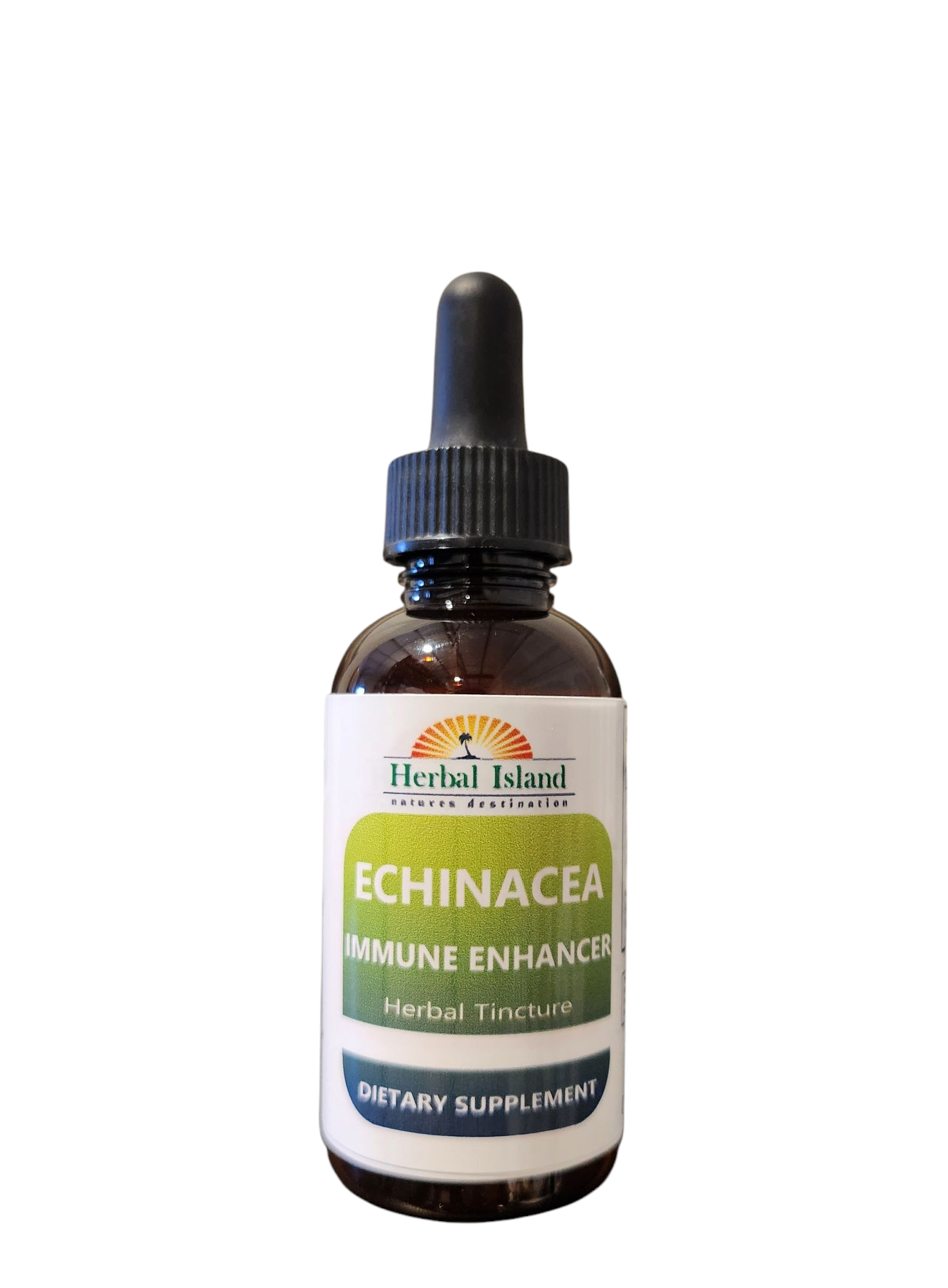 Echinacea Herb Extract -  Immune Support for Cold & Flu - Alcohol Free - Herbal Island