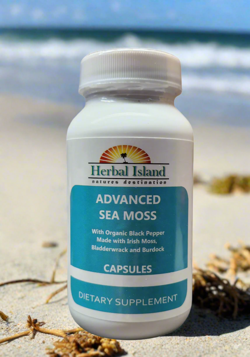 Advanced Sea Moss Capsules - Herbal Island