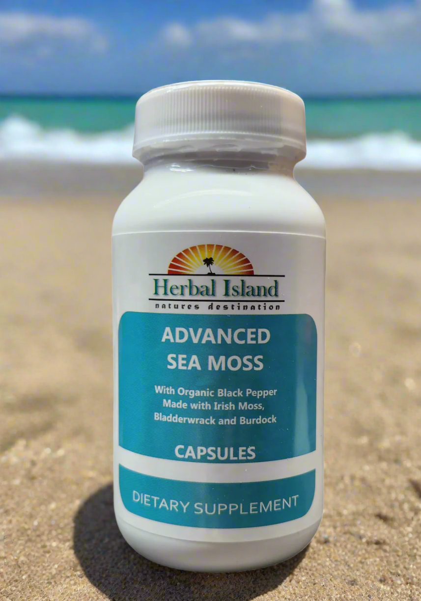 Advanced Sea Moss Capsules - Herbal Island