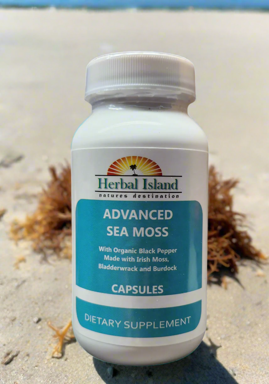 Advanced Sea Moss Capsules - Herbal Island