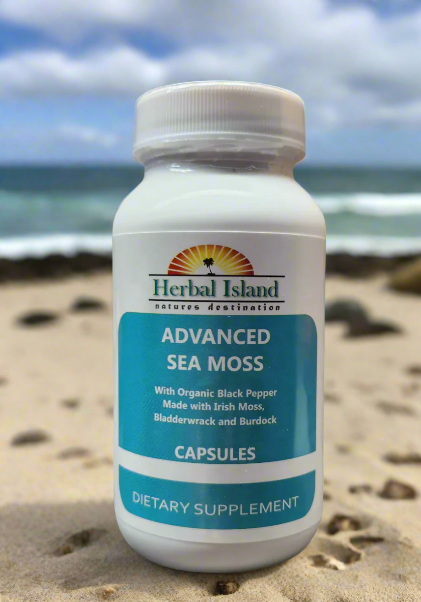 Advanced Sea Moss Capsules - Herbal Island