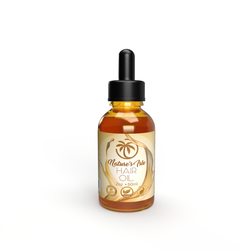 Hair Oil - All Natural - 60ml Bottle