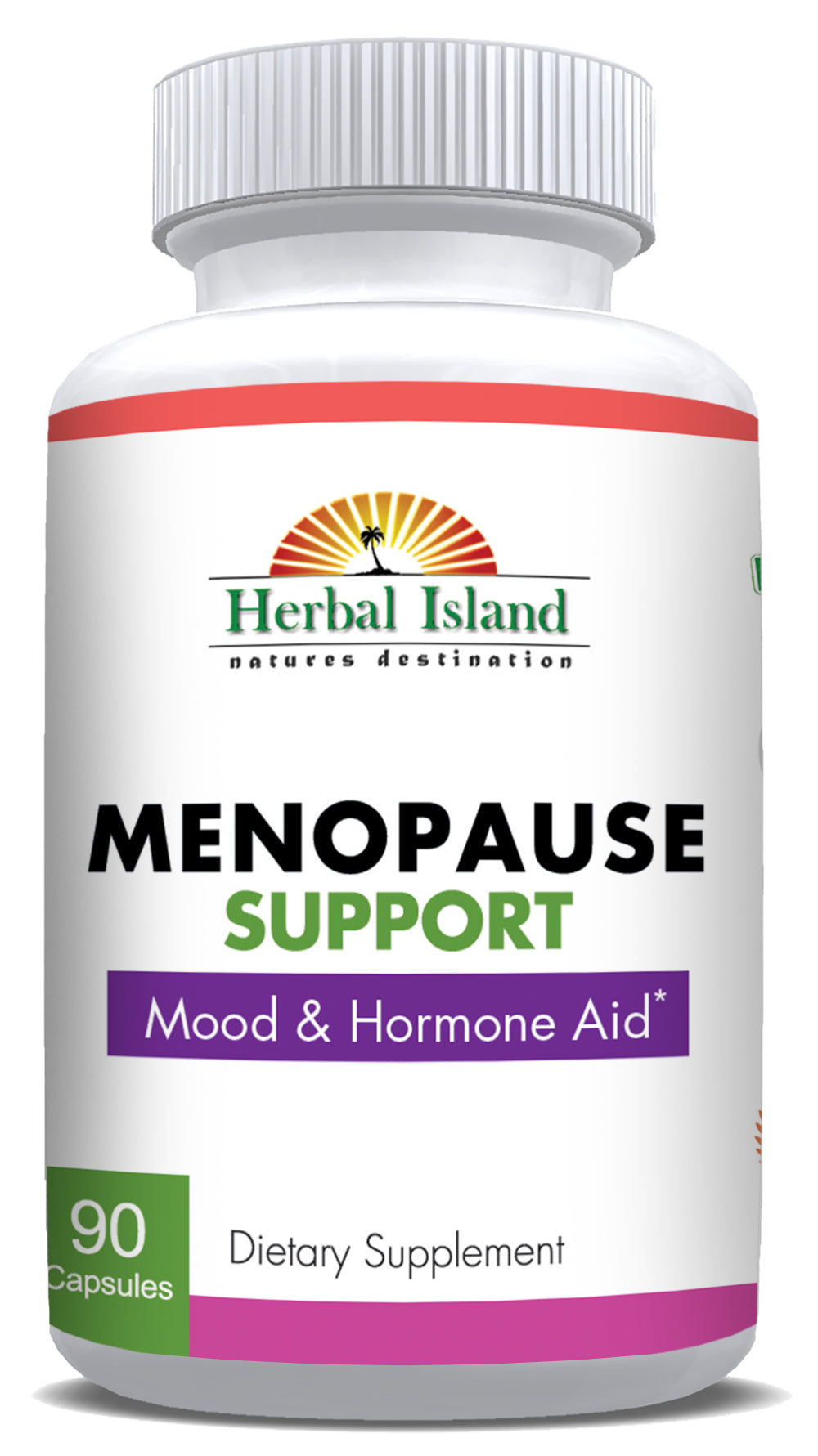 Menopause Support Capsules - 90 Count - Herbal Island