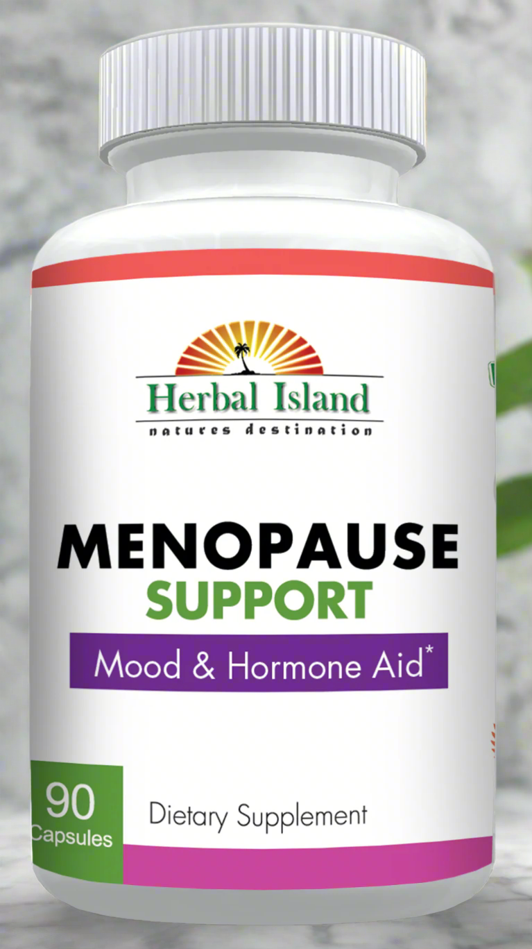 Menopause Support Capsules - 90 Count - Herbal Island