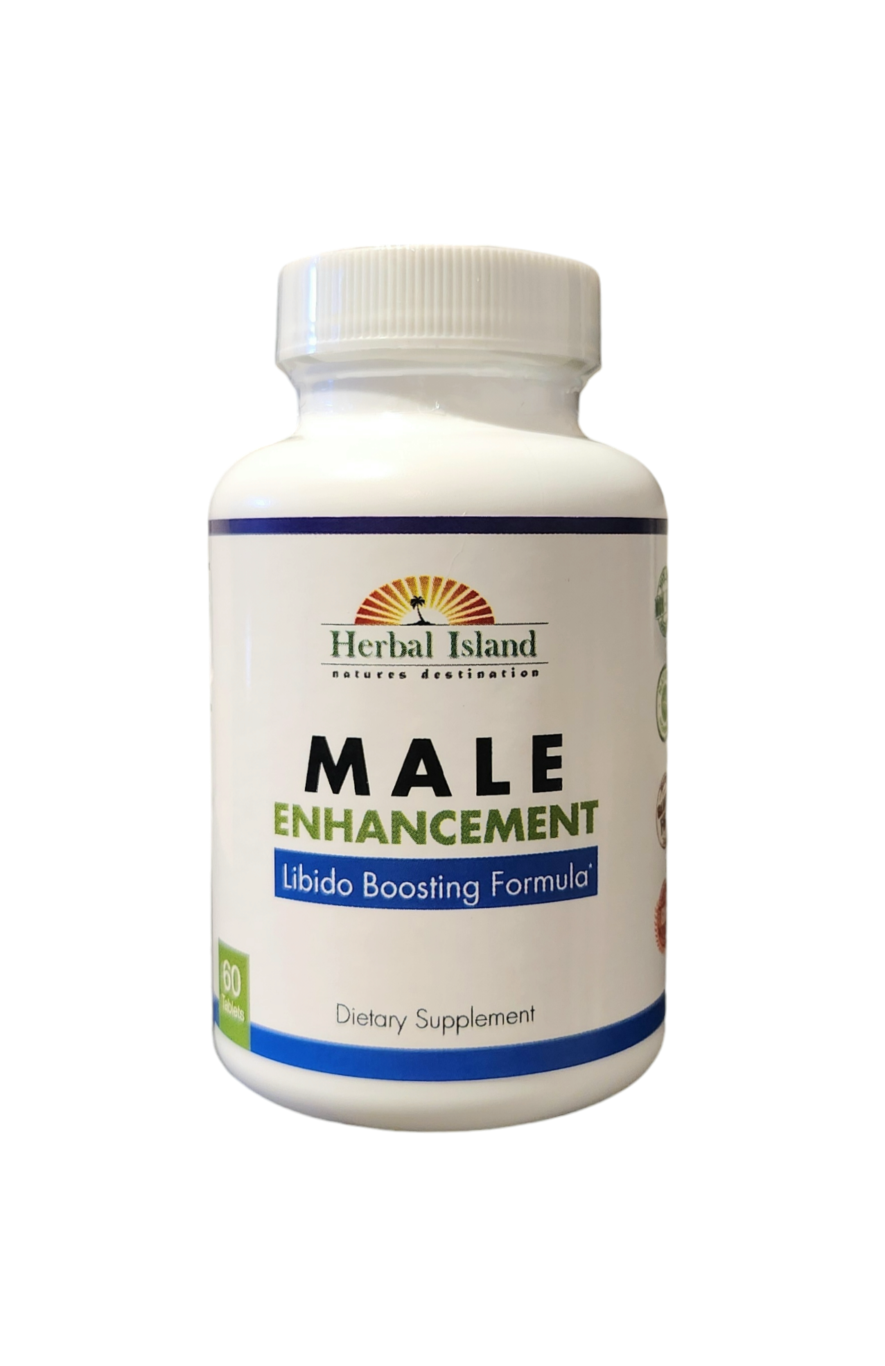 Male Enhancement - 60 Pills - Libido Boosting Formula - Herbal Island