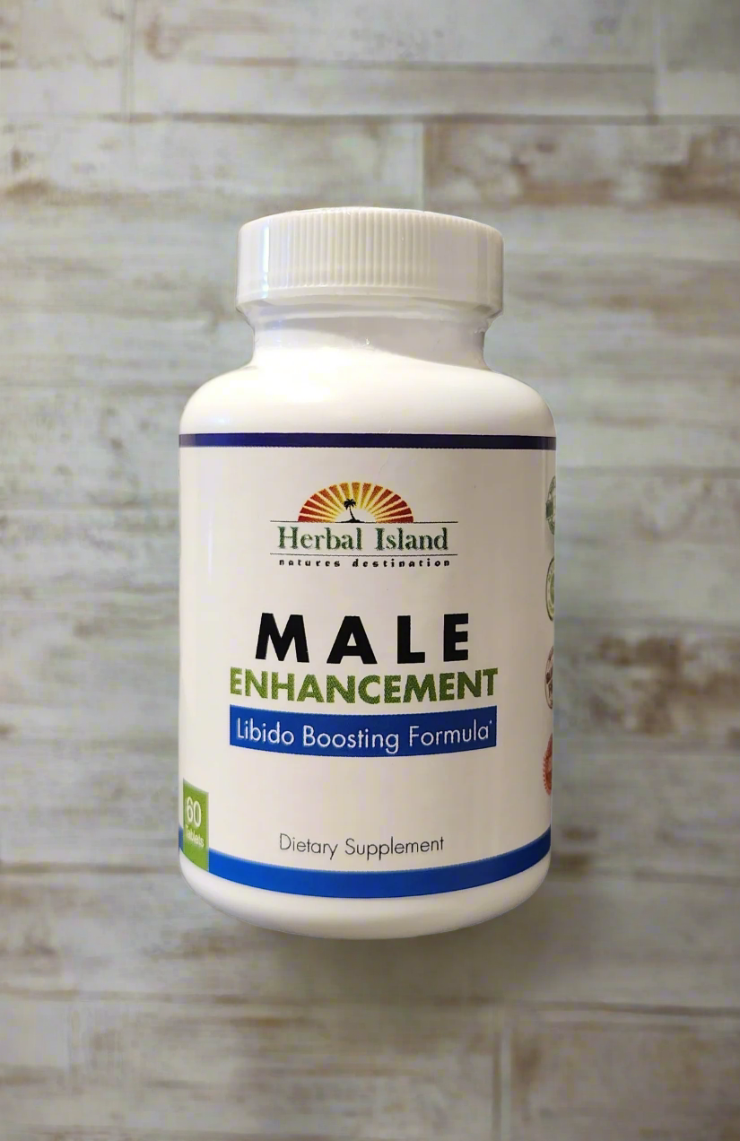 Male Enhancement - 60 Pills - Libido Boosting Formula - Herbal Island