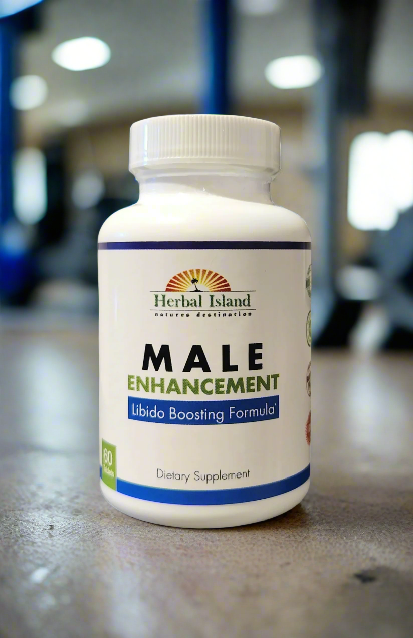 Male Enhancement - 60 Pills - Libido Boosting Formula - Herbal Island