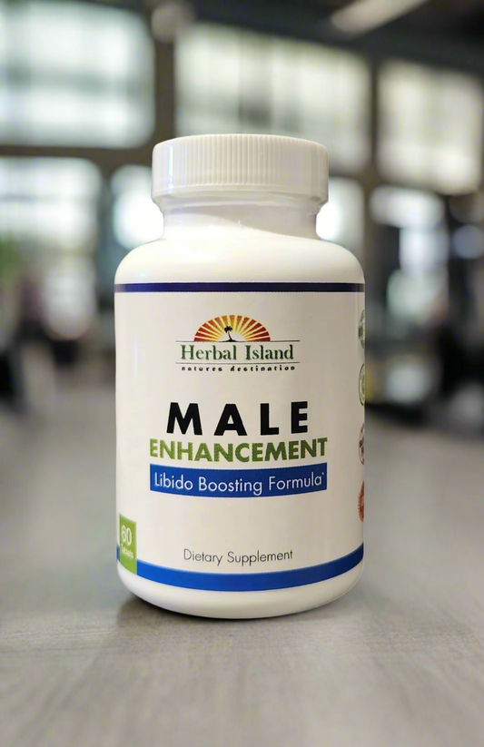 Male Enhancement - 60 Pills - Libido Boosting Formula - Herbal Island