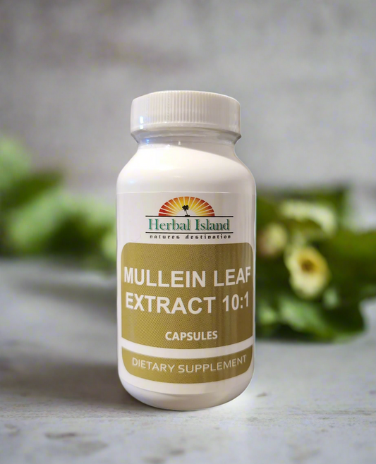 Mullein Leaf Capsules - Herbal Island