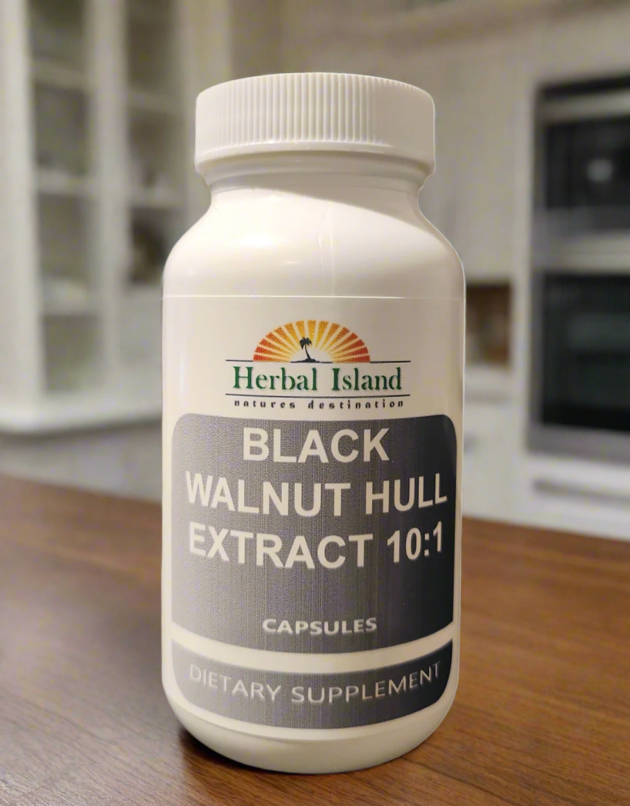 Black Walnut Hulls Extract 10:1 Capsules