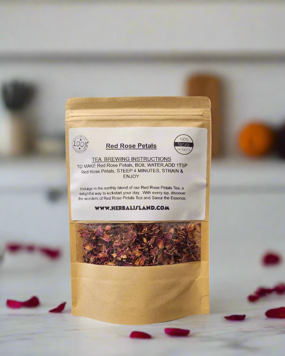 Red Rose Petals Tea