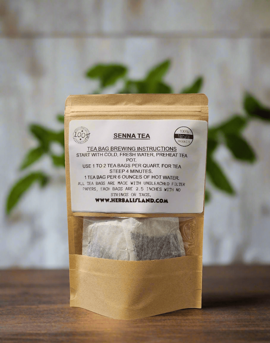 Senna Tea Bags - Organic | Herbal Island