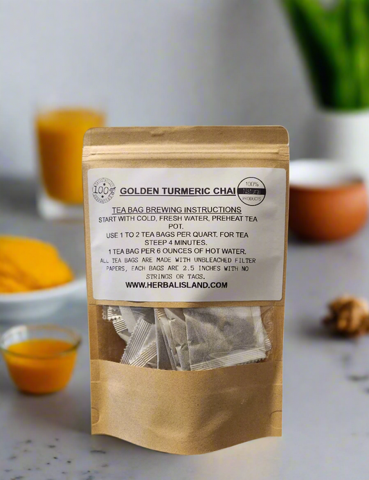 Golden Turmeric Chai Tea