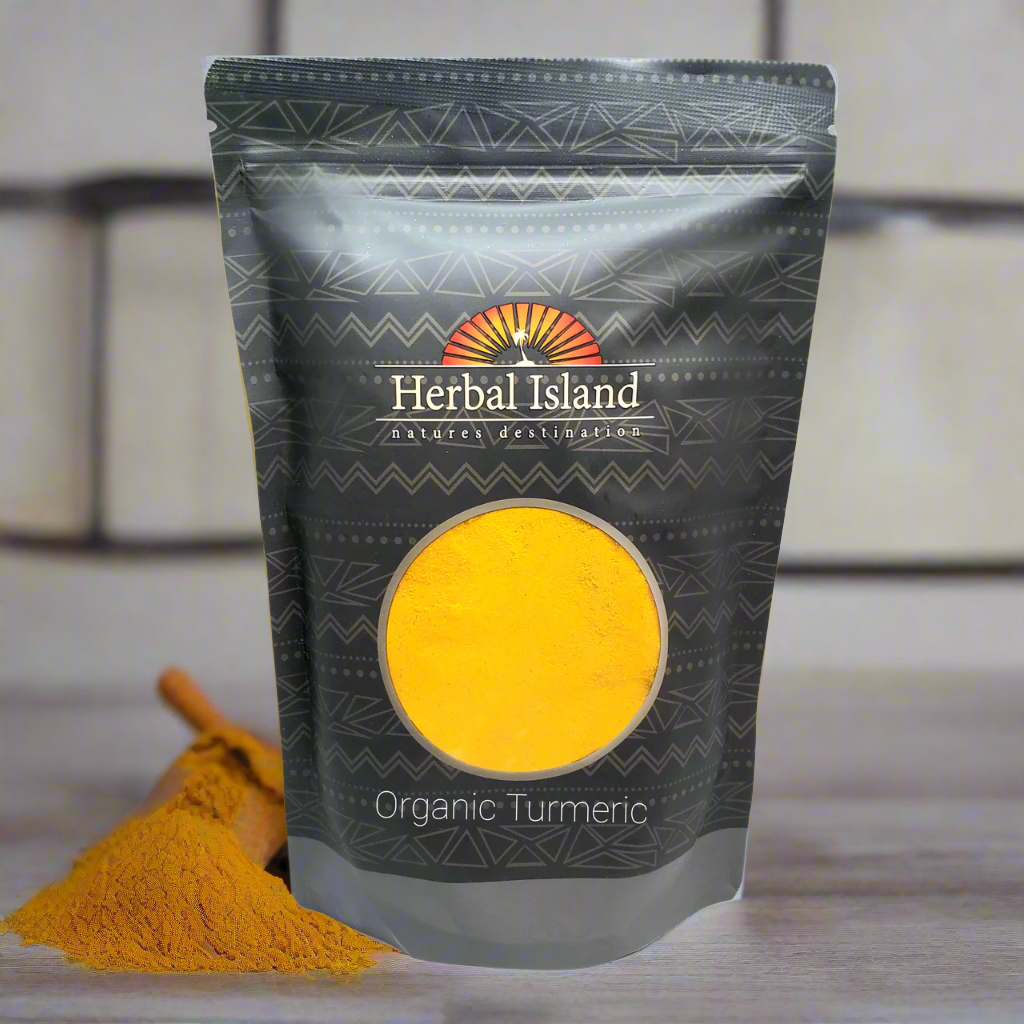 Organic Turmeric Root Powder  (Curcuma Longa) - Herbal Island