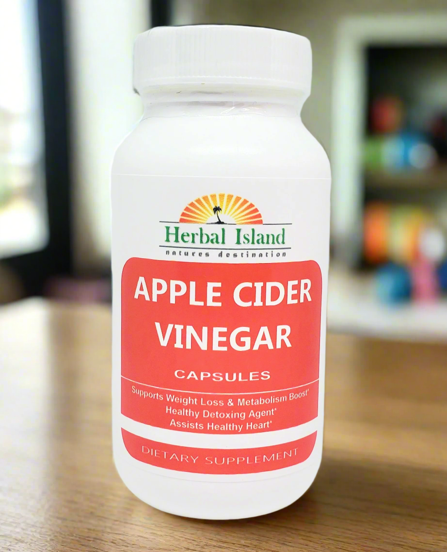 Apple Cider Vinegar - 60 Capsules - Herbal Island