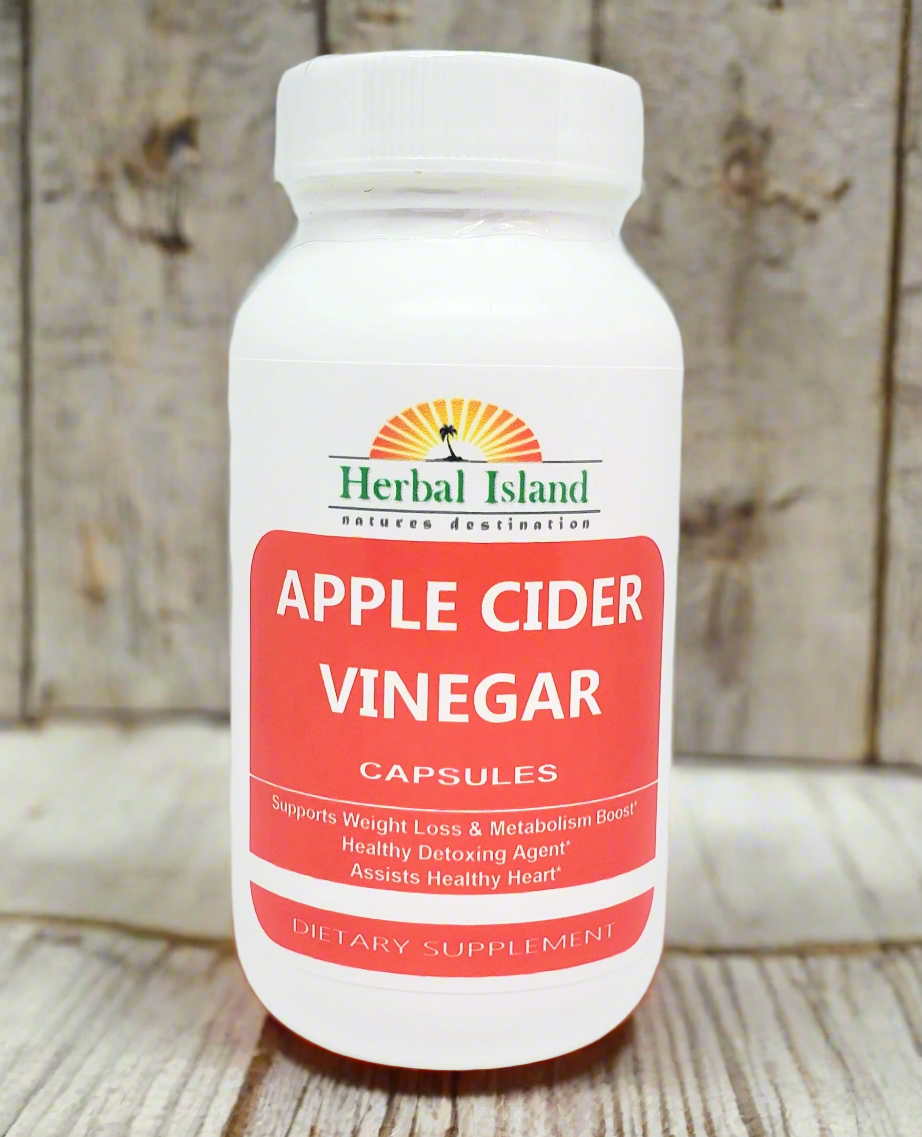 Apple Cider Vinegar - 60 Capsules - Herbal Island