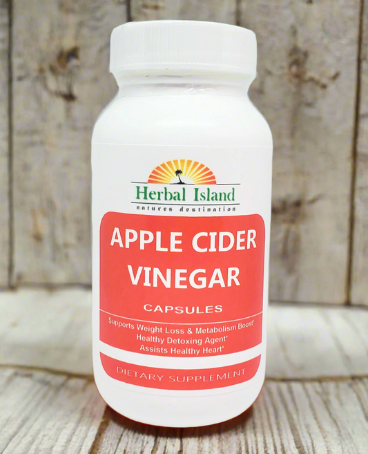 Apple Cider Vinegar - 60 Capsules - Herbal Island