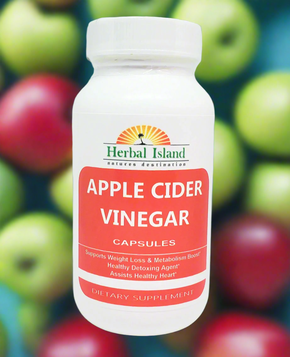 Apple Cider Vinegar - 60 Capsules - Herbal Island