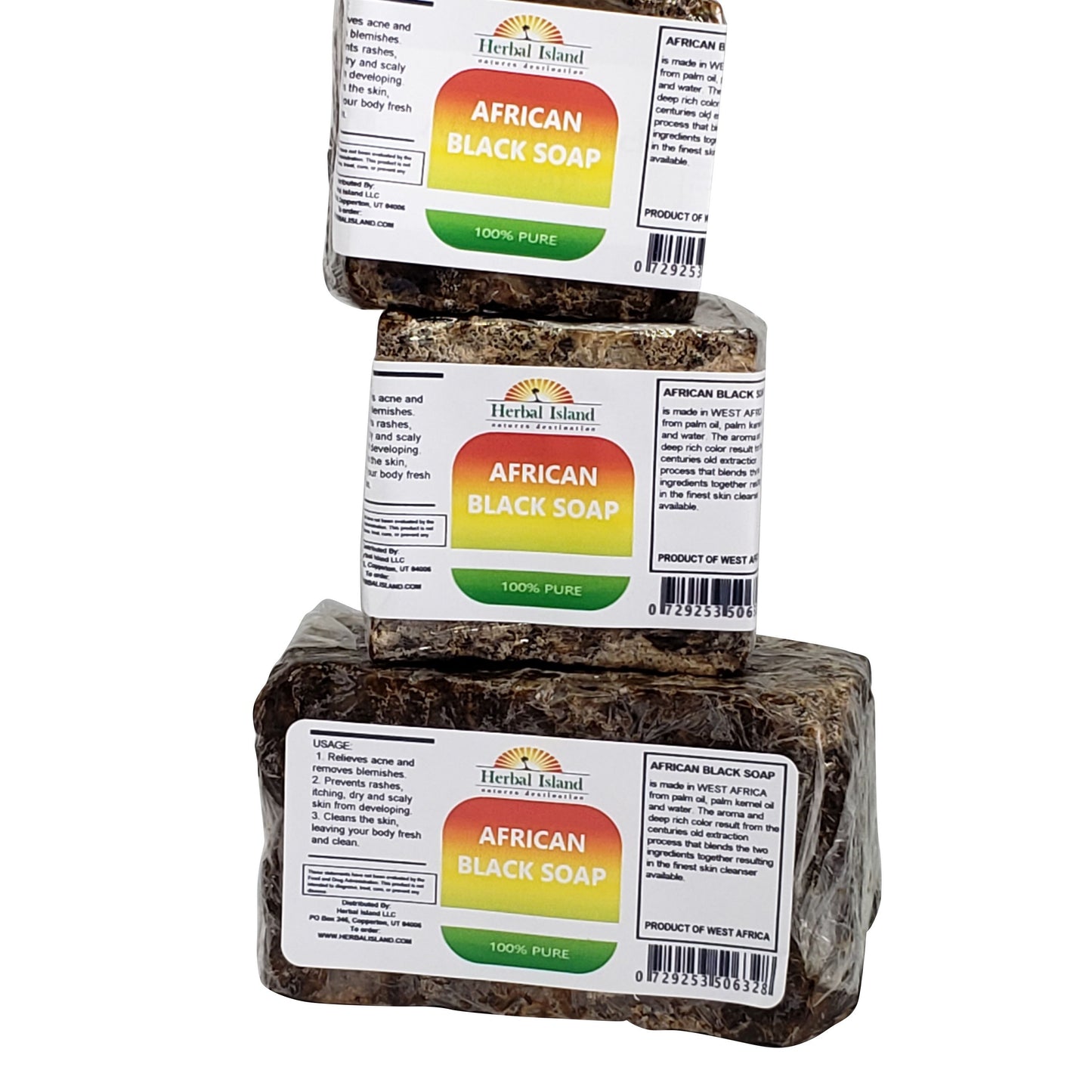 African Black Soap Bar