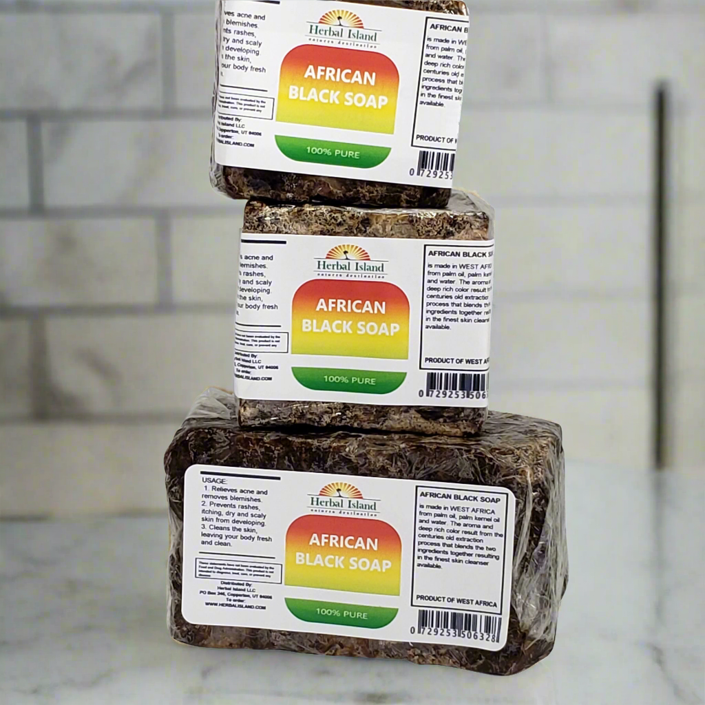 African Black Soap Bar