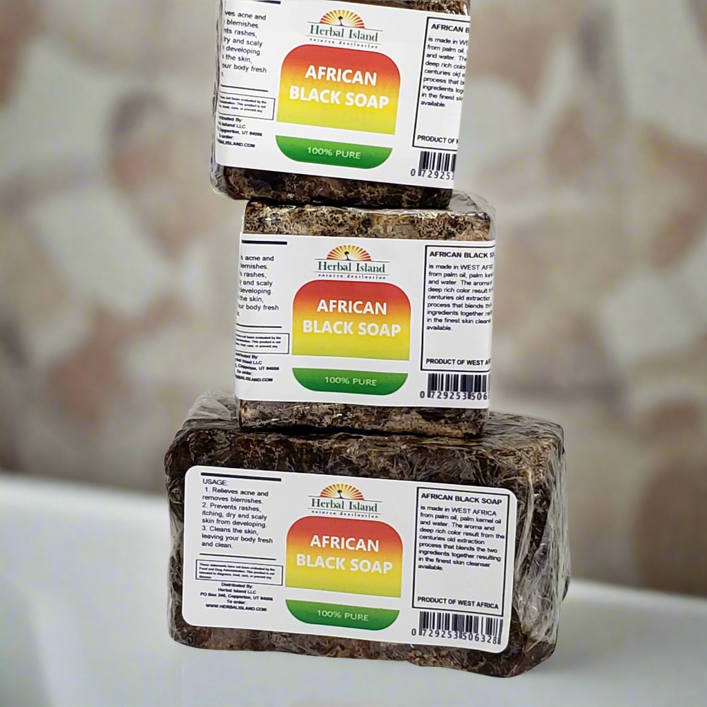 African Black Soap Bar