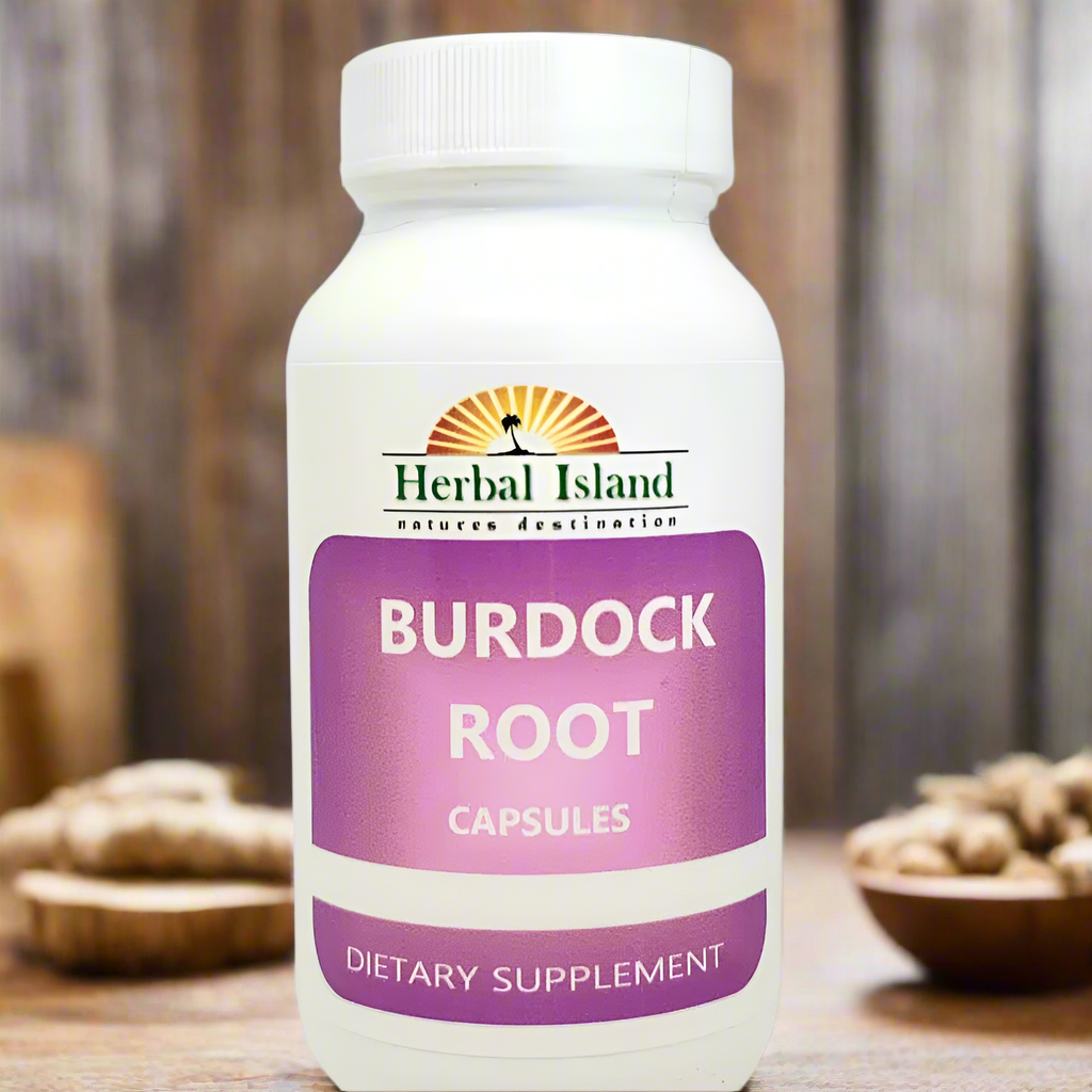 Burdock Capsules - Herbal Island