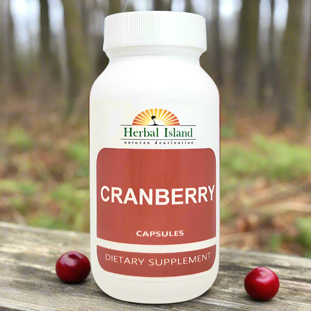 Cranberry Powder Capsules 500mg - Herbal Island