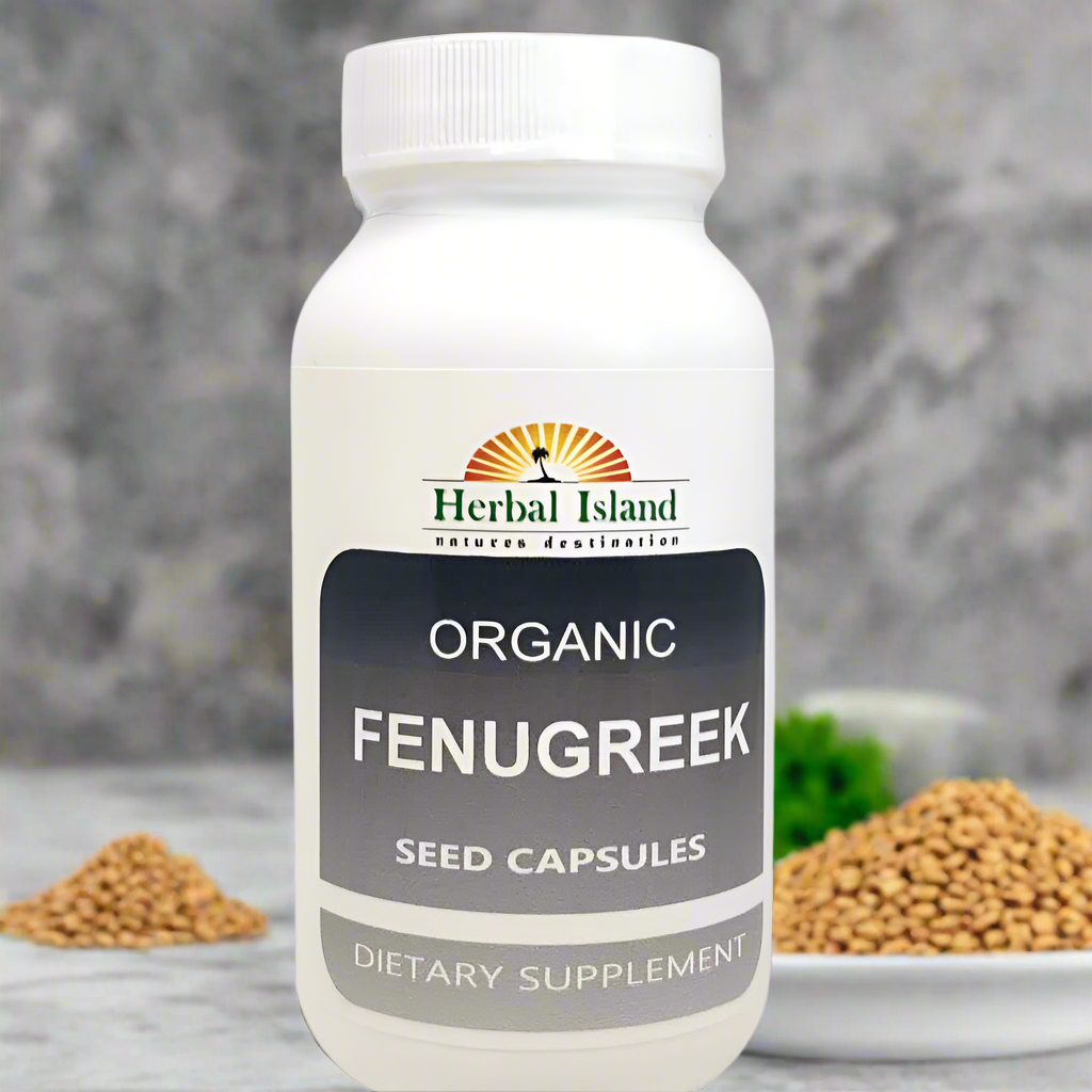 Fenugreek Capsules 500mg - Herbal Island