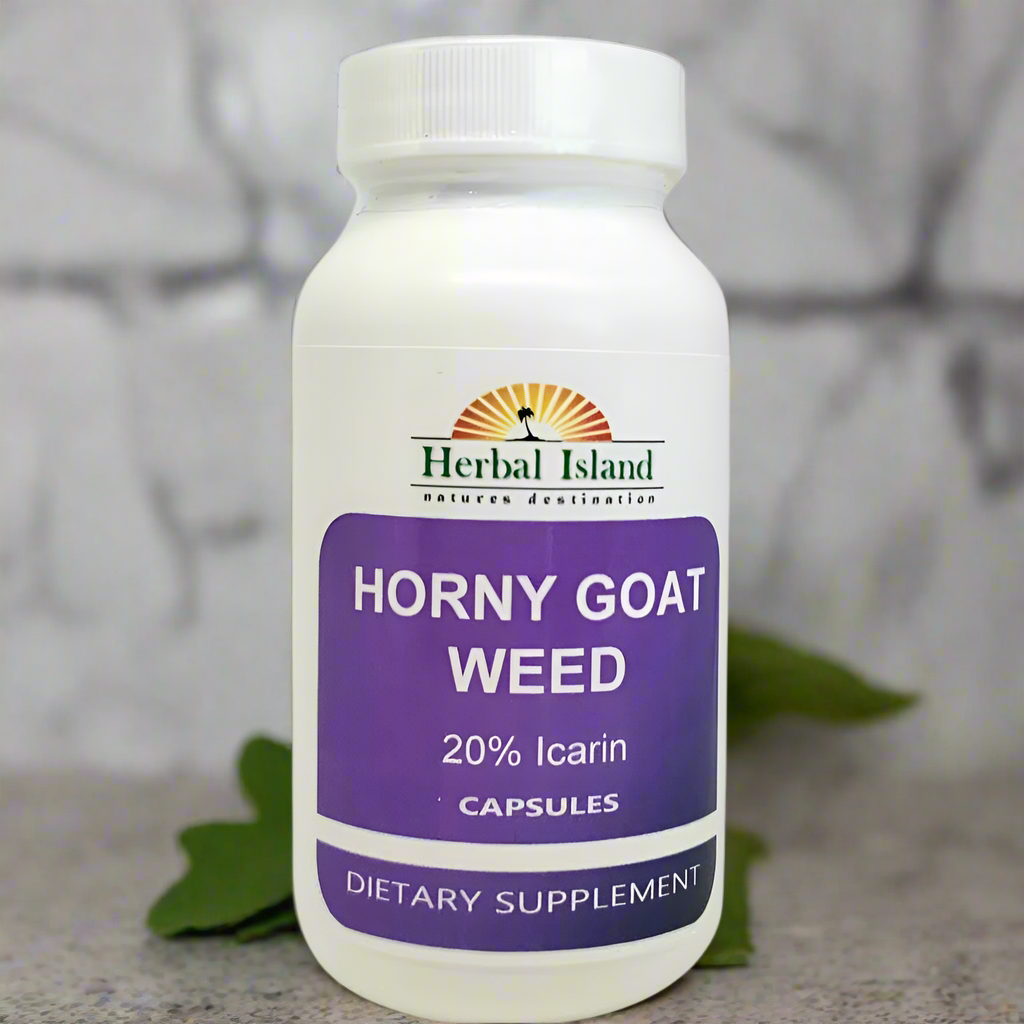 Horny Goat Weed Extract Capsules (20% Icarin) - Herbal Island