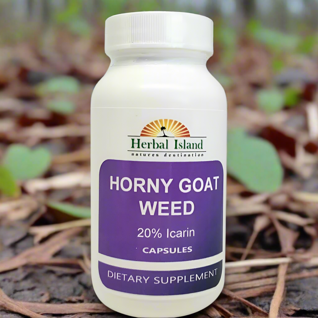 Horny Goat Weed Extract Capsules (20% Icarin) - Herbal Island