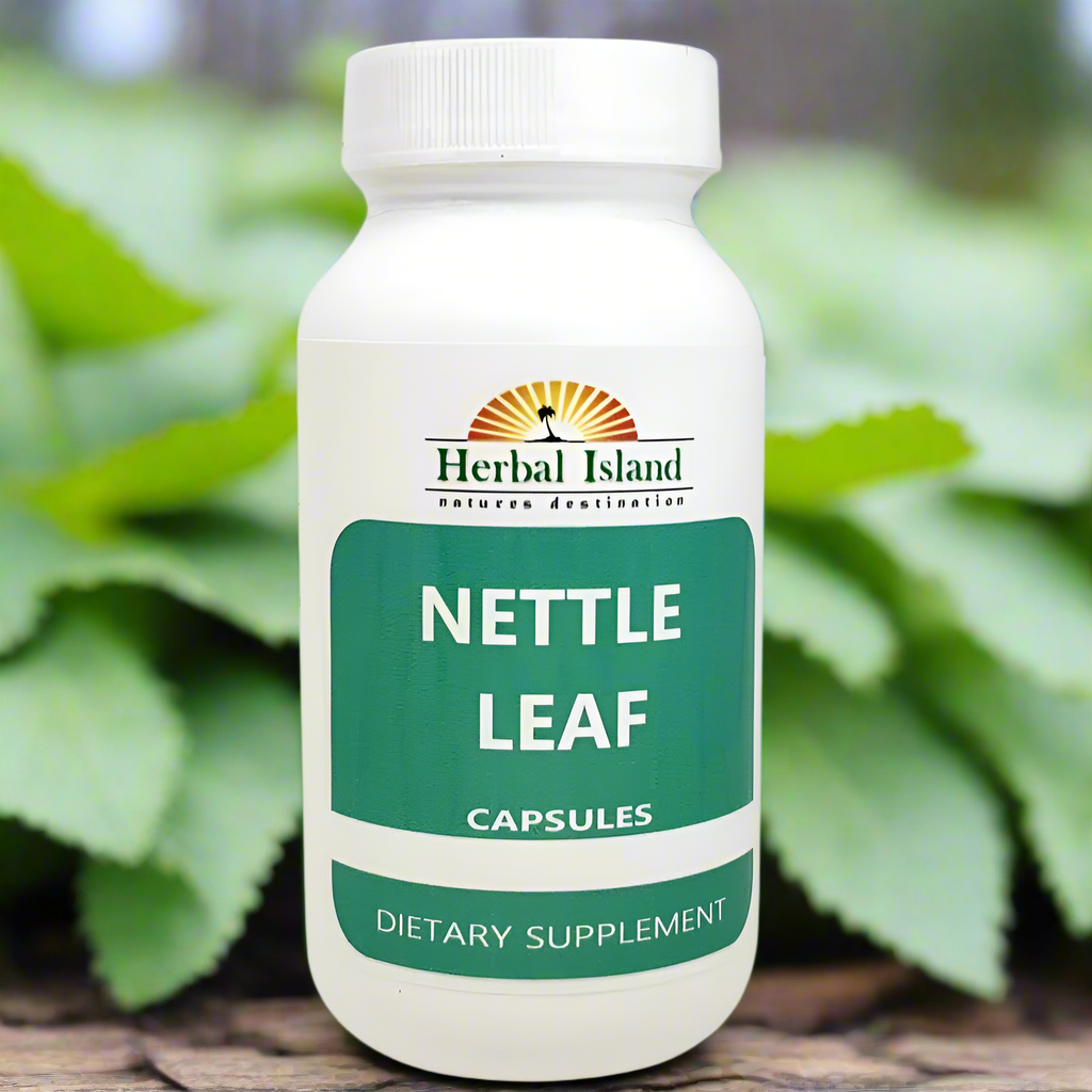 Nettle Leaf Capsules (Urtica Dioica) 500mg - Herbal Island