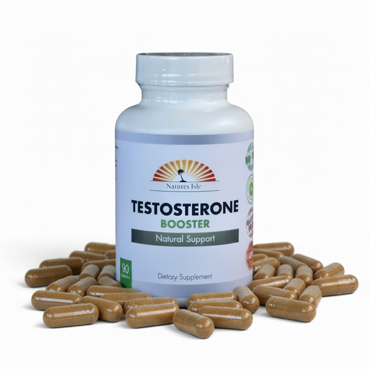 Testosterone Booster - All Natural - 90 Capsules