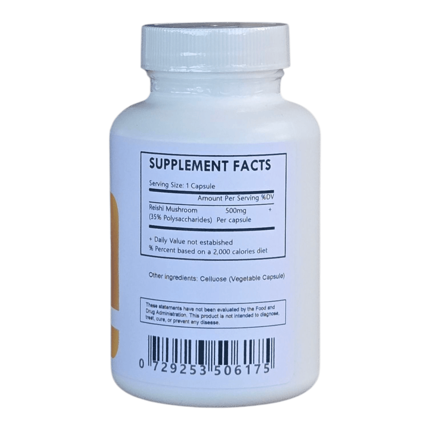 Reishi Mushroom Extract 10:1 Capsules (35% Polysaccharides) - Herbal Island