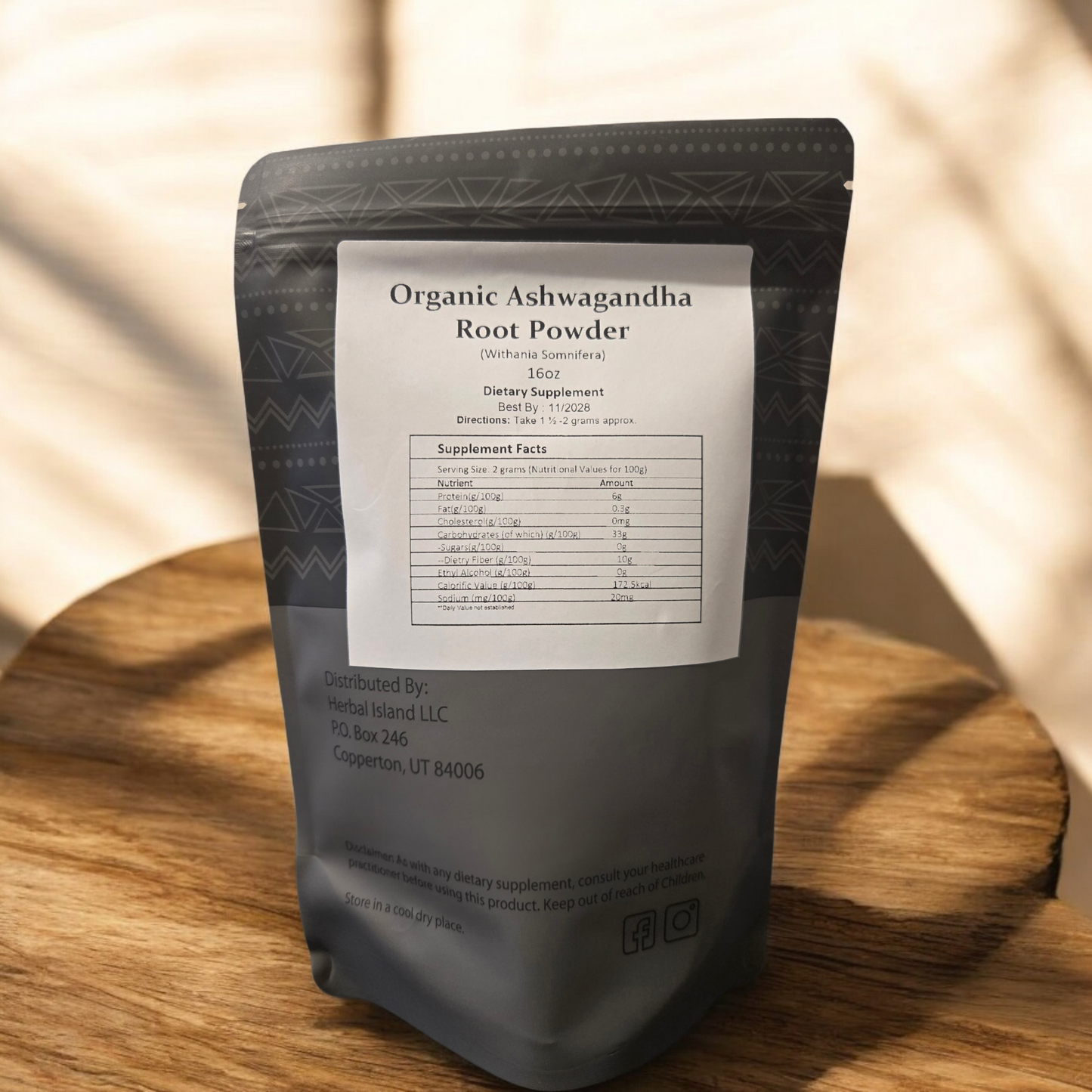 Ashwagandha Root Powder - Organic