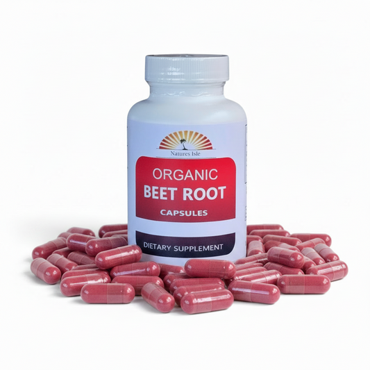 Beet Root Capsules - Organic - 500mg
