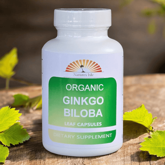 Ginkgo Biloba Leaf Capsules (500mg Each)