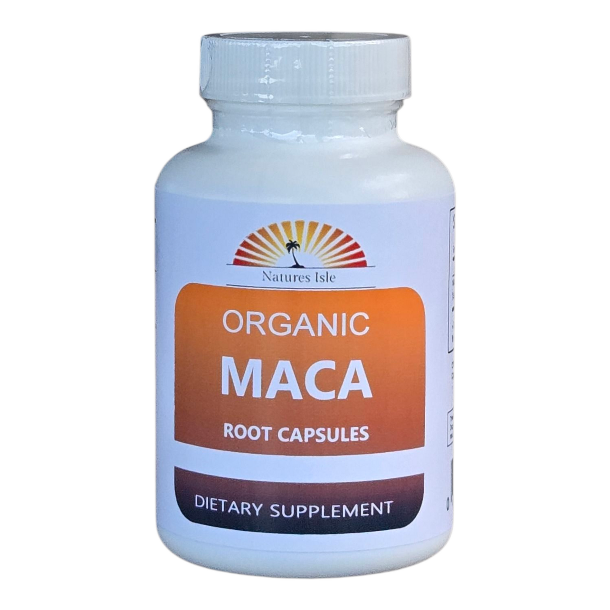 Maca Root Powder Capsules Organic - Herbal Island
