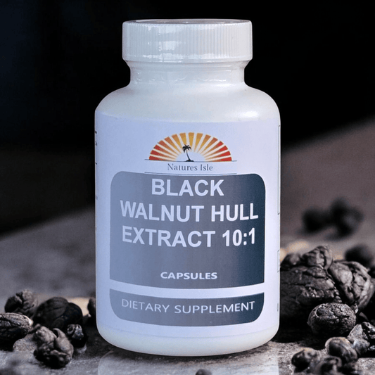 Black Walnut Hulls Extract 10:1 Capsules