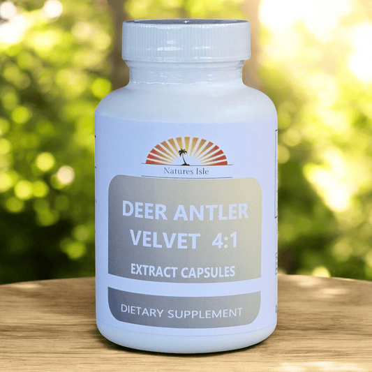 Deer Antler Velvet Extract Powder 4:1 Capsules
