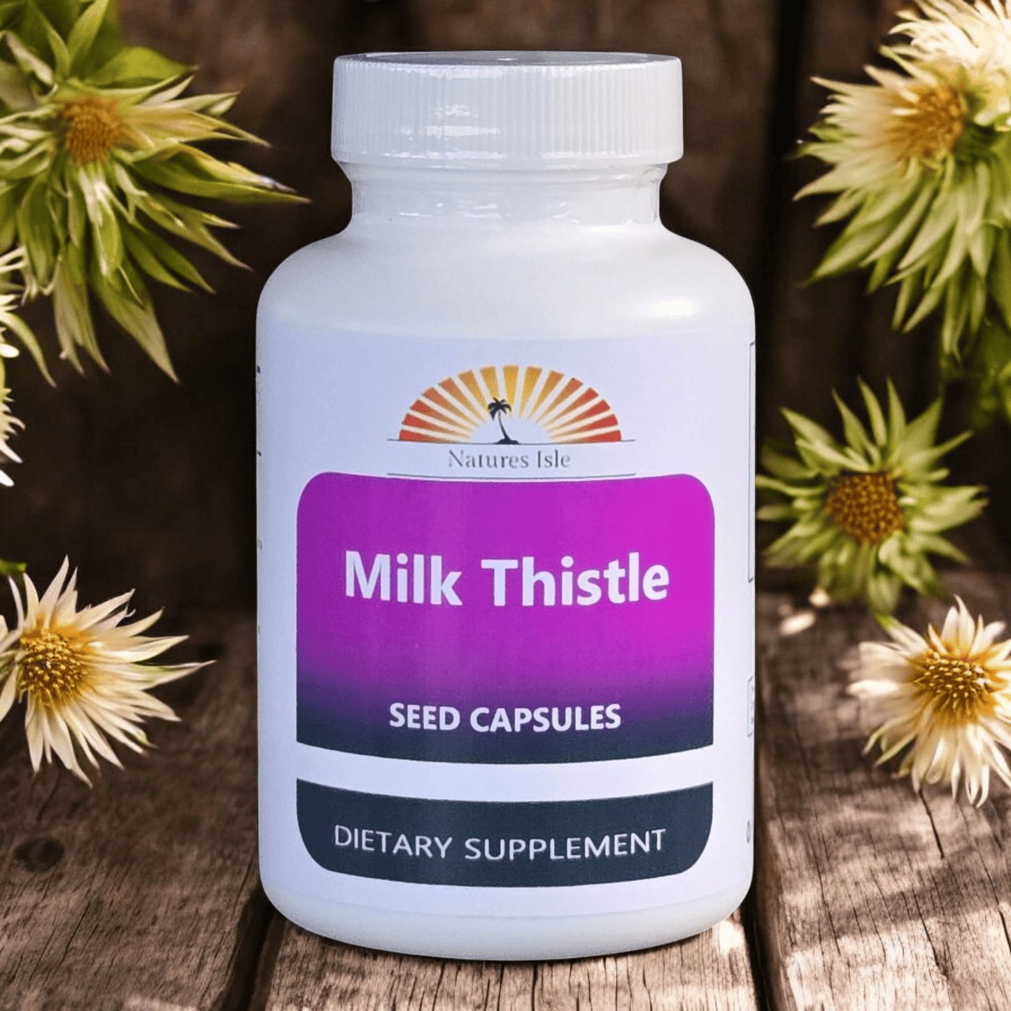 Milk Thistle Seed Powder Capsules 500mg