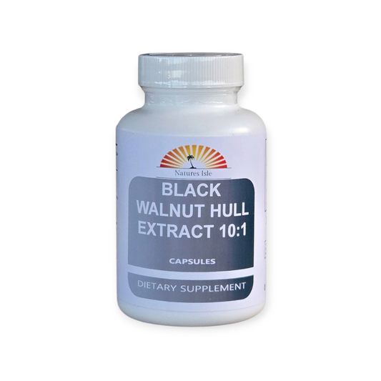 Black Walnut Hulls Extract 10:1 Capsules