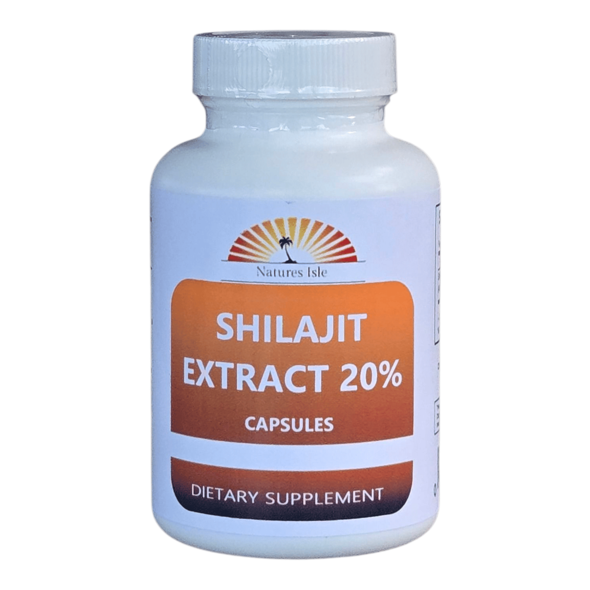 Shilajit Extract 20% Capsules - Herbal Island