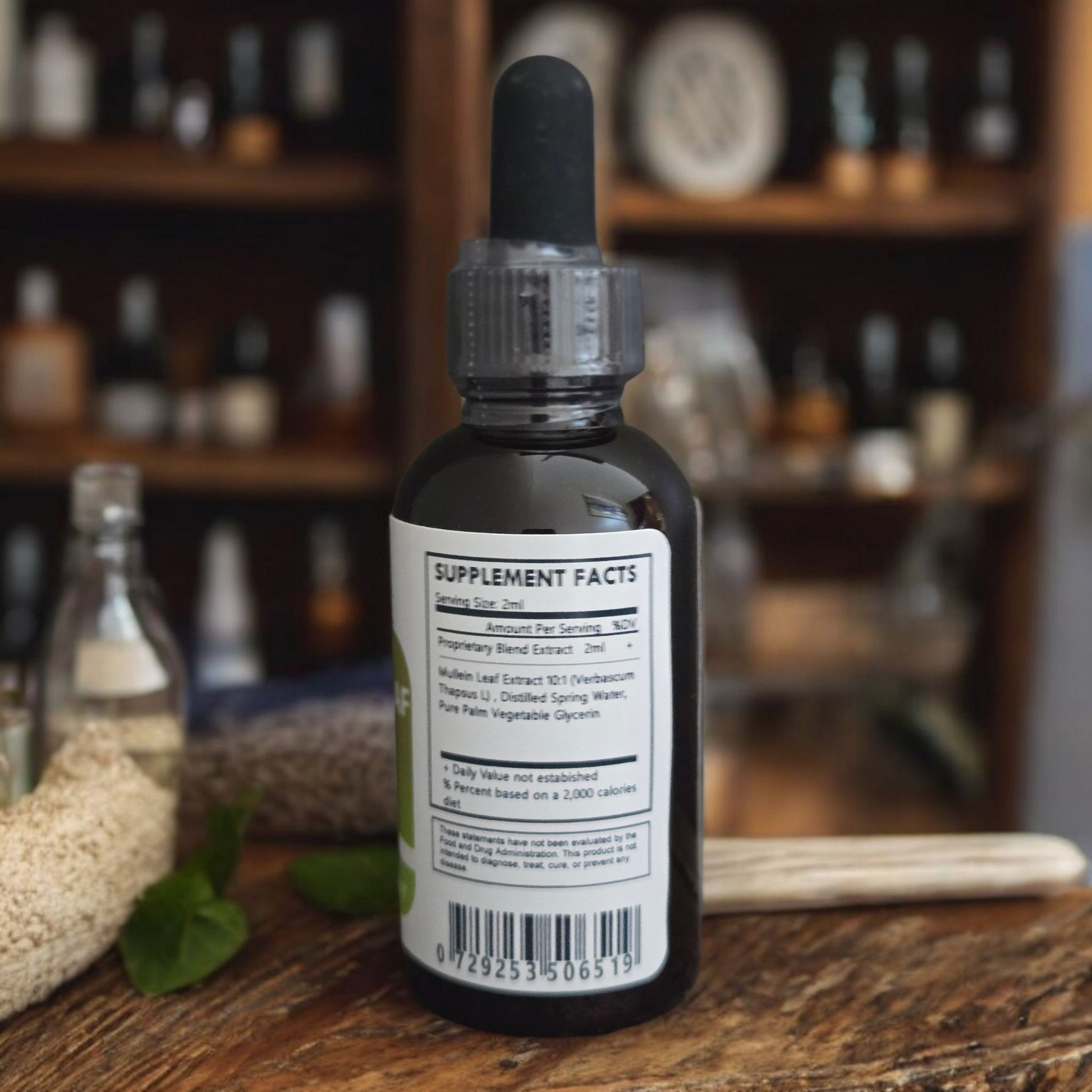 Mullein Leaf Extract 10:1 Tincture - Herbal Island