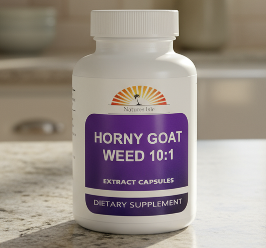 Horny Goat Weed Extract Powder 10:1 Capsules - Herbal Island